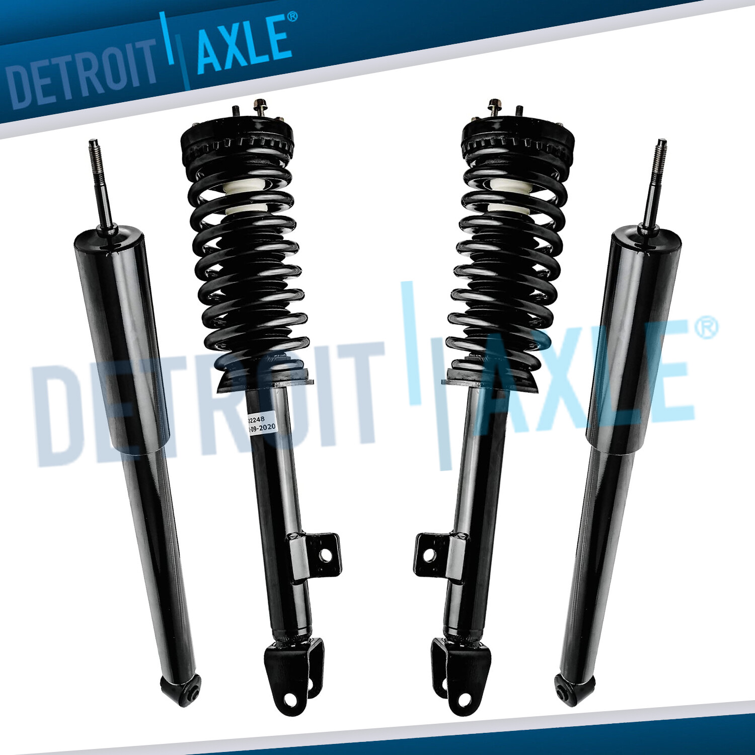 RWD Front Struts Rear Shocks for 2005 - 2010 Dodge Charger Magnum Chrysler 300