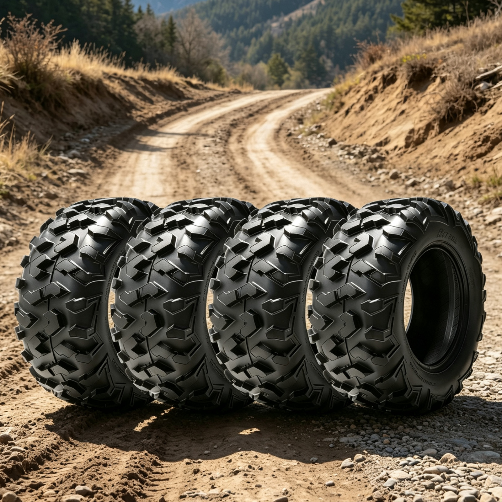 4X 23X11-10 ATV Tires 23 11 10 UTV All-Terrain Tire 23X11X10 Tubeless 6PRReplace