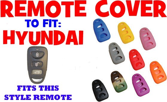 KEYLESS ENTRY REMOTE COVER FOR HYUNDAI KIA RONDO SPECTRA ELANTRA PICK A COLOR