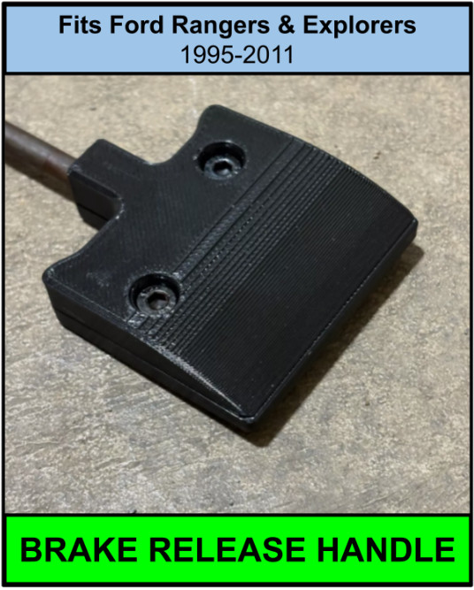 Brake Release Lever Replacement For Parking Brake Compatible With Ford Vehicles Brake Release Lever Replacement For Parking Brake Compatible With Ford Vehicles