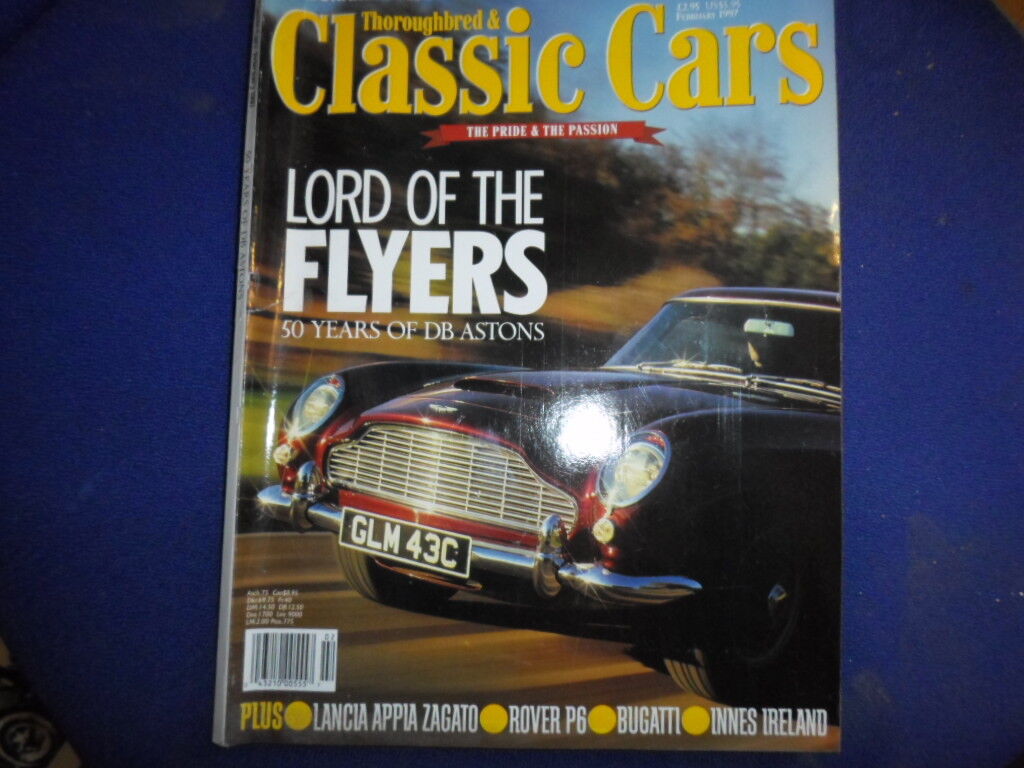 Magazine Thoroughbred Classiccars Oldtimer 2 1997 97 Aston Appia Zagato Ginet