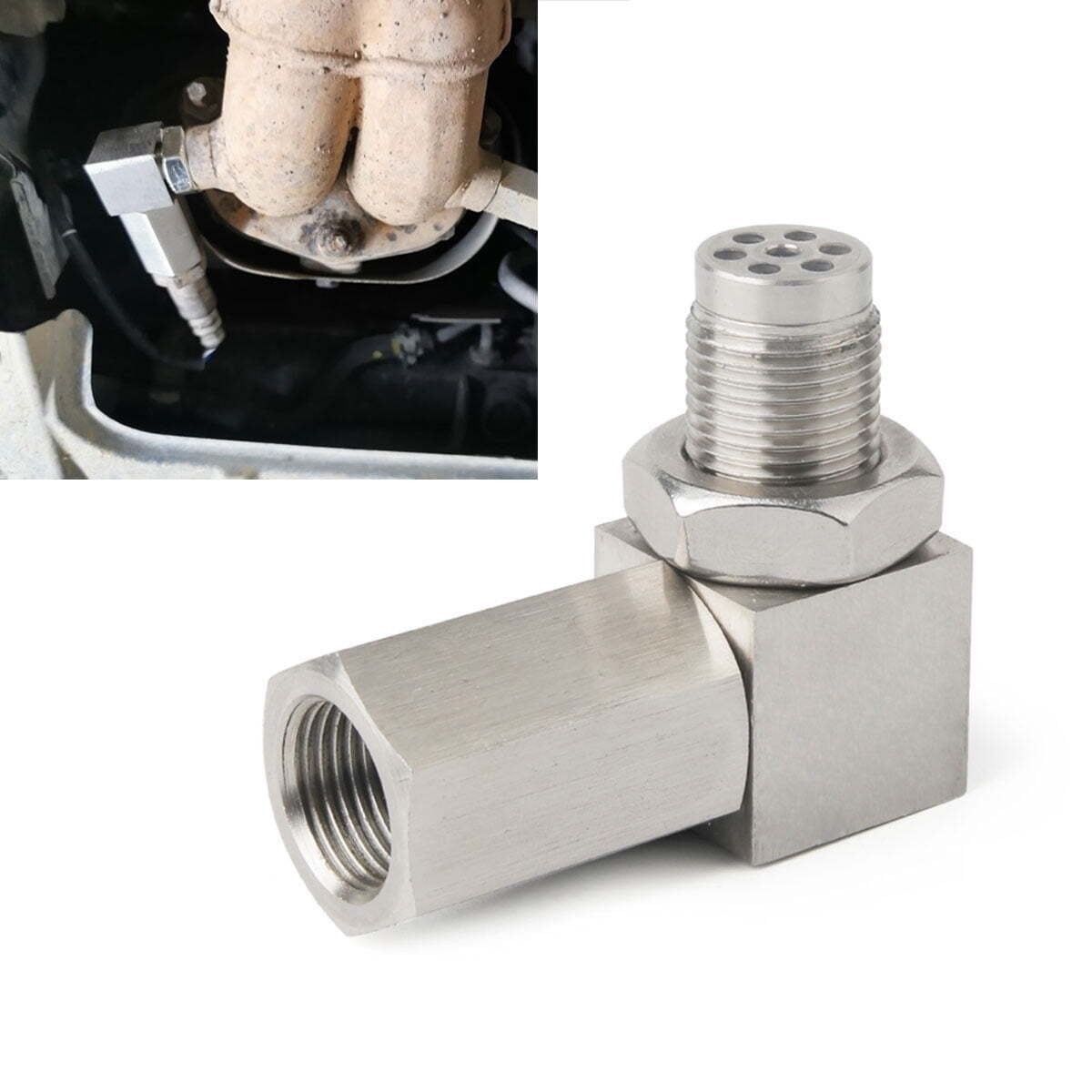 M18x1.5 90 Degree Sensor Adapter Fitting Stainless Steel Oil Pressure Temp