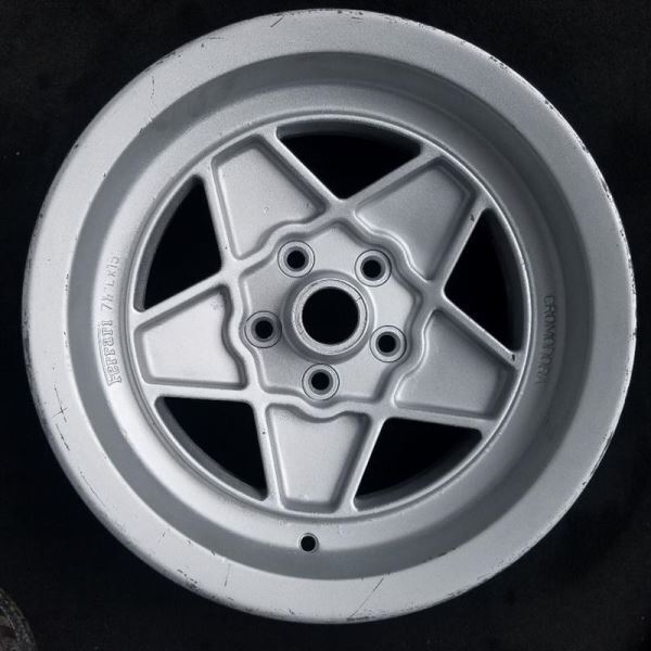 Ferrari 365 Daytona GTC OEM Wheel 15” 15x7.5 Factory Original Alloy Rim