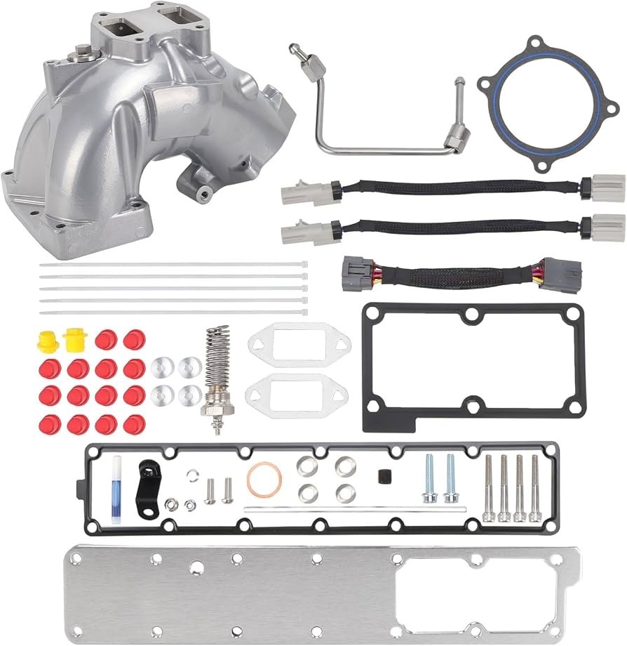 42798 Intake Manifold & Grid Heater Upgrade Kit Fits 2013-2018 Ram2500 3500 6.7L