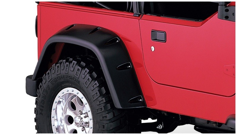 Bushwacker For 97-06 Jeep TJ Max Pocket Style Flares 2pc – Fits Jeep Wranglers