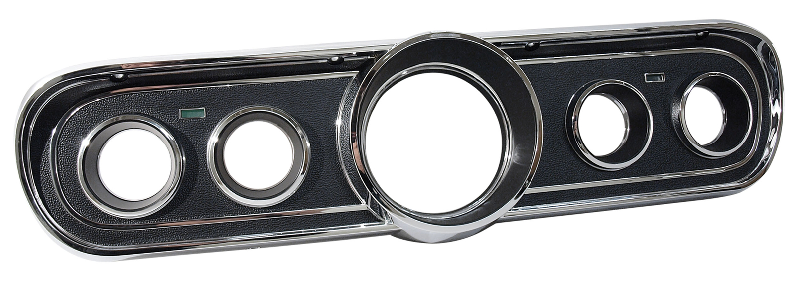 Black Instrument Cluster Bezel For 1966 Mustang