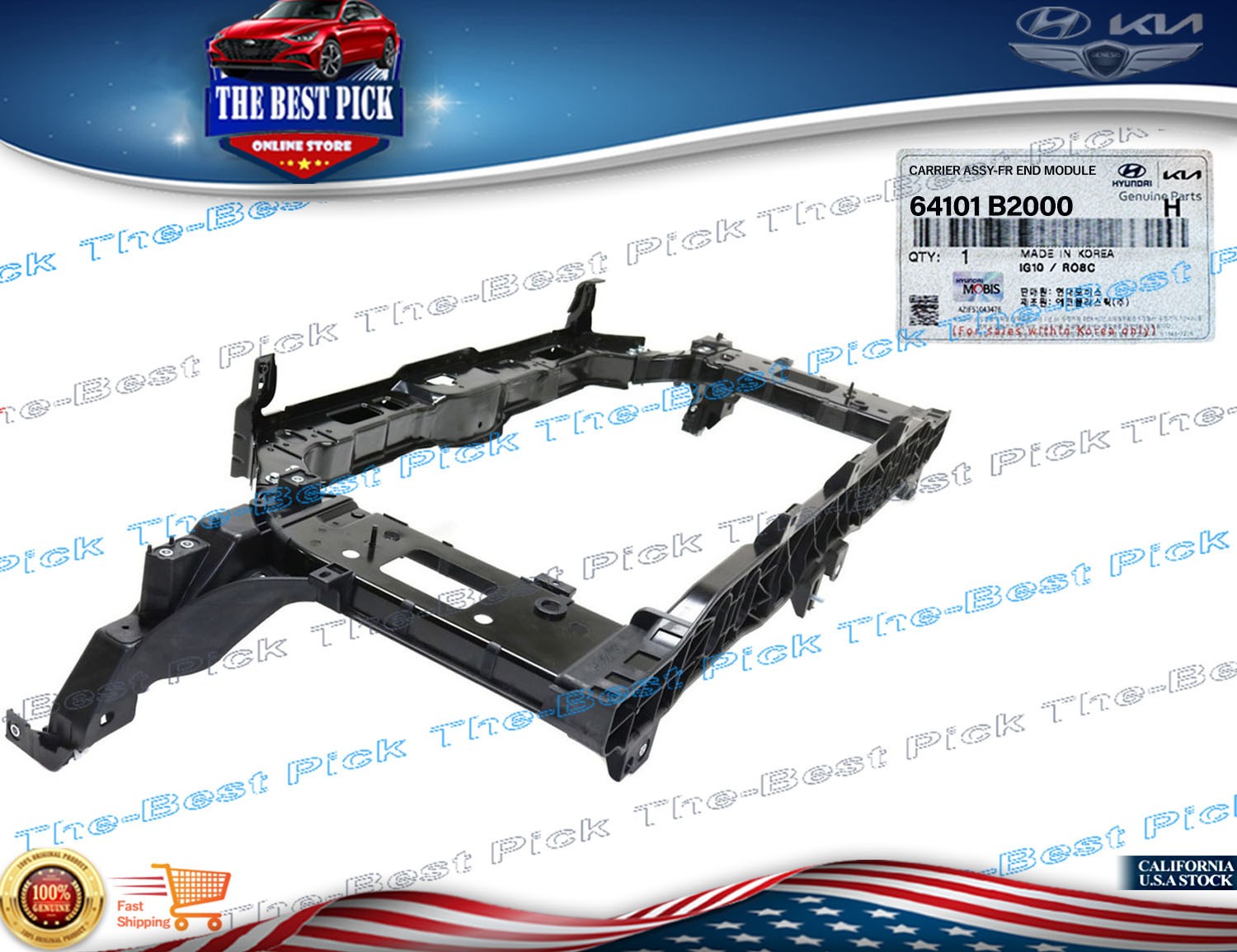 ⭐GENUINE⭐ RADIATOR SUPPORT For 14-17 KIA SOUL Assembly 64101B2000 ⭐LOCAL PICKUP⭐ ⭐GENUINE⭐ RADIATOR SUPPORT For 14-17 KIA SOUL Assembly 64101B2000 ⭐LOCAL PICKUP⭐