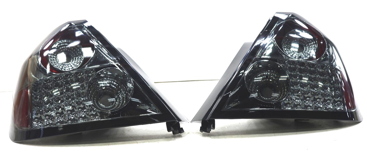 NEW Spyder LED Tail Light Set Chrome / Smoke 5007742 Scion tC 2005-2010