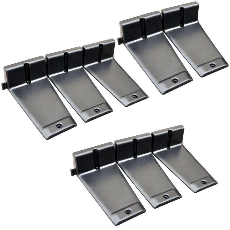 Caliber 8pc High Profile Flex Glides Ski Guides ATV Snowmobile 13343