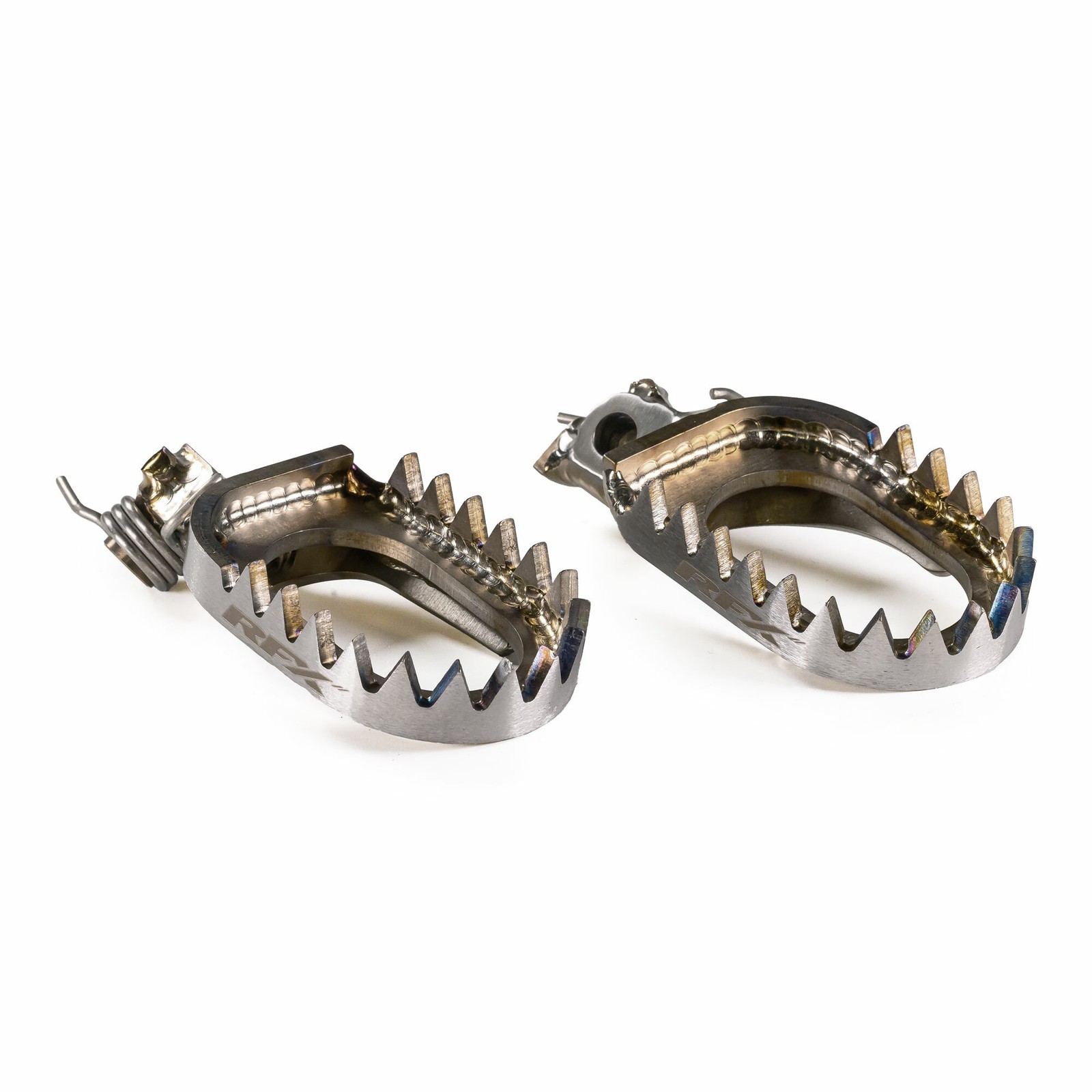 RFX FXFR 40100 GPTI RFX 739-0548 Factory Footpegs Titanium Yamaha Offroad RFX FXFR 40100 GPTI RFX 739-0548 Factory Footpegs Titanium Yamaha Offroad