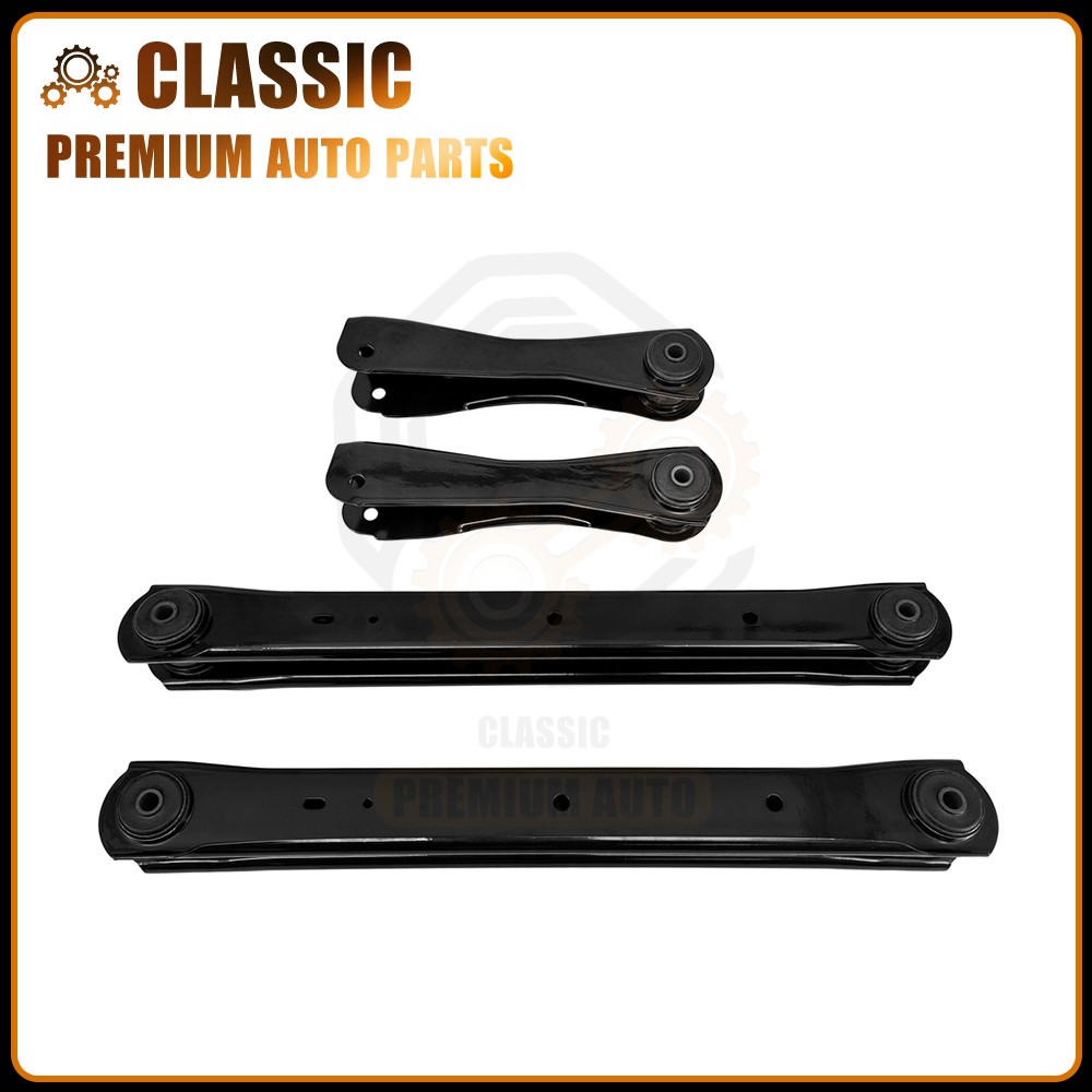 New For 1968-1972 Chevy Chevelle Rear Upper & Lower Trailing Arms With Bushings