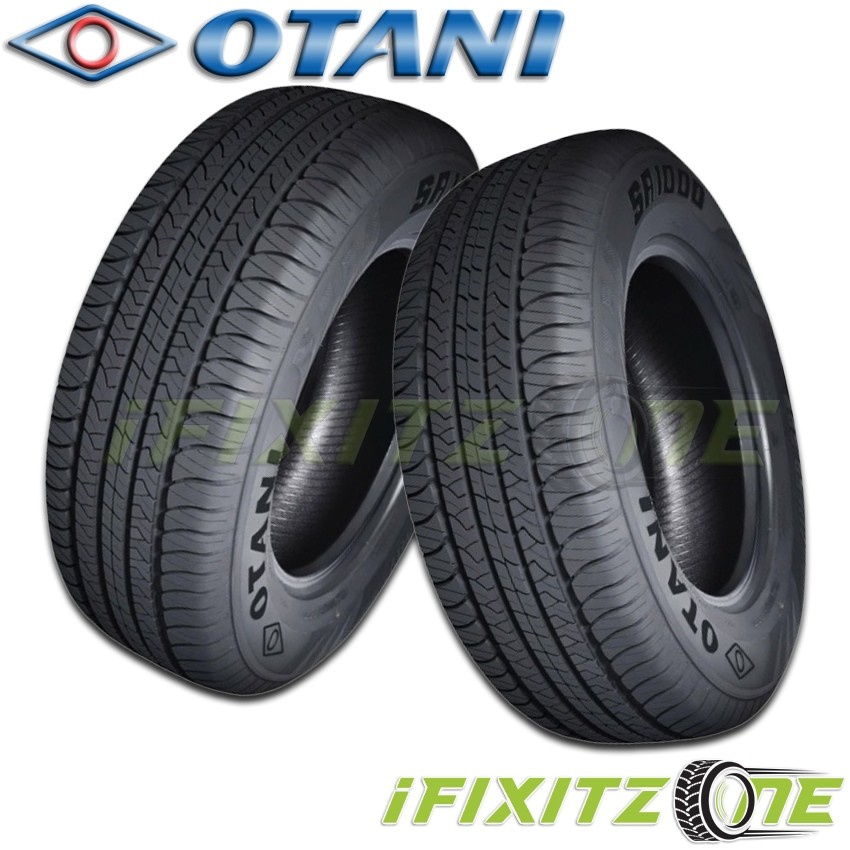 2 Otani SA1000 235/70R16 100H Tire, For SUV CUV, All-Season Traction, 500AA, New