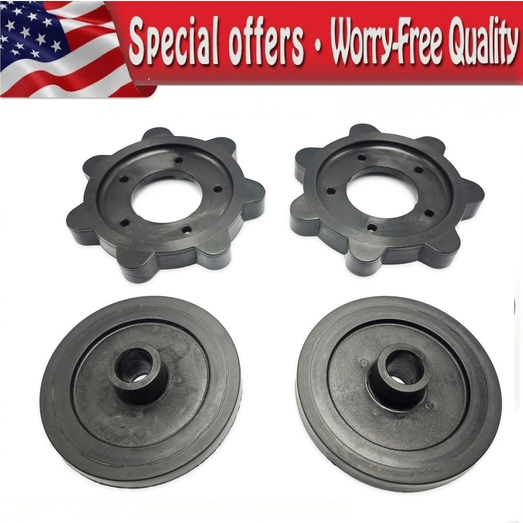 New Vintage Drive Shaft Sprocket & Idler Wheel Set 0102-015, 0102-077 New Vintage Drive Shaft Sprocket & Idler Wheel Set 0102-015, 0102-077