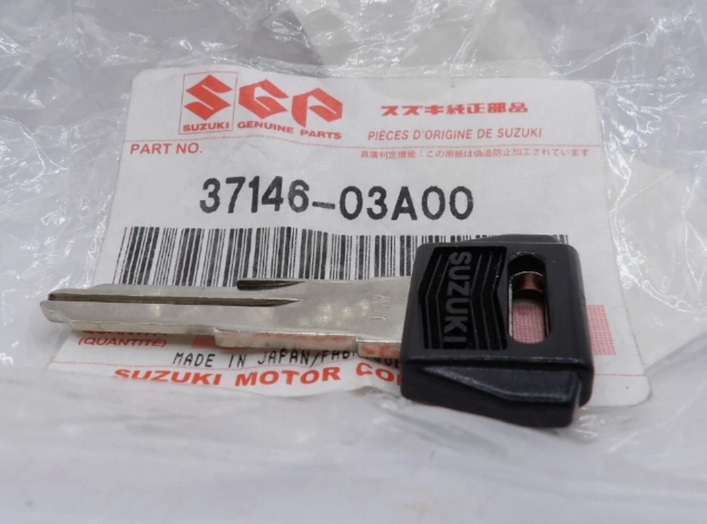NOS 1985-2004 Suzuki DR GV LS VS 650 700 1200 Genuine Factory OEM Blank Key