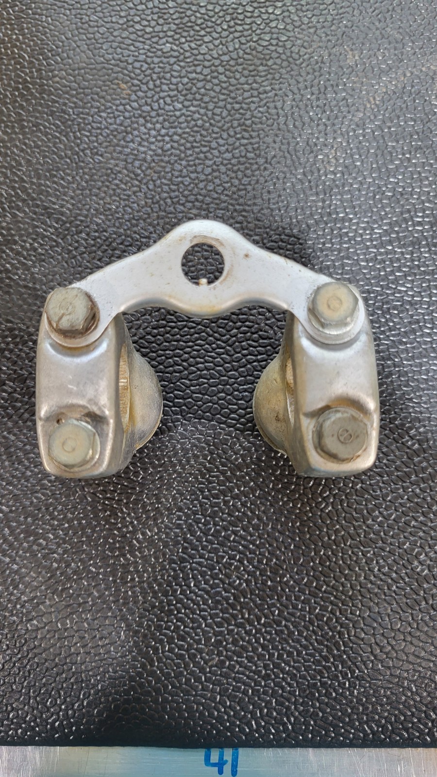 1971 Honda SL70 Handlebar Riser Clamps Oem