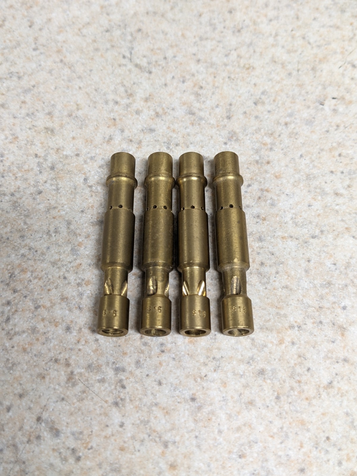 4 WEBER EMULSION TUBES SIZE F16 61450.181 WEBER DCOE IDF IDA DCNL 45 DCOE 48 IDA 4 WEBER EMULSION TUBES SIZE F16 61450.181 WEBER DCOE IDF IDA DCNL 45 DCOE 48 IDA