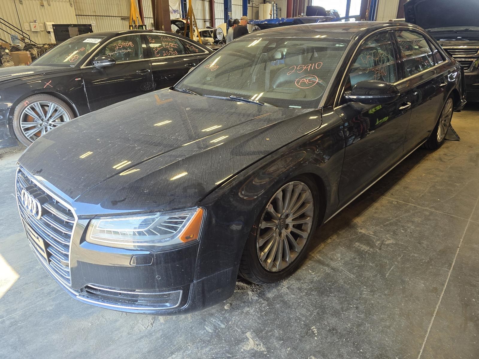 Used Radiator Core Support fits: 2015 Audi A8