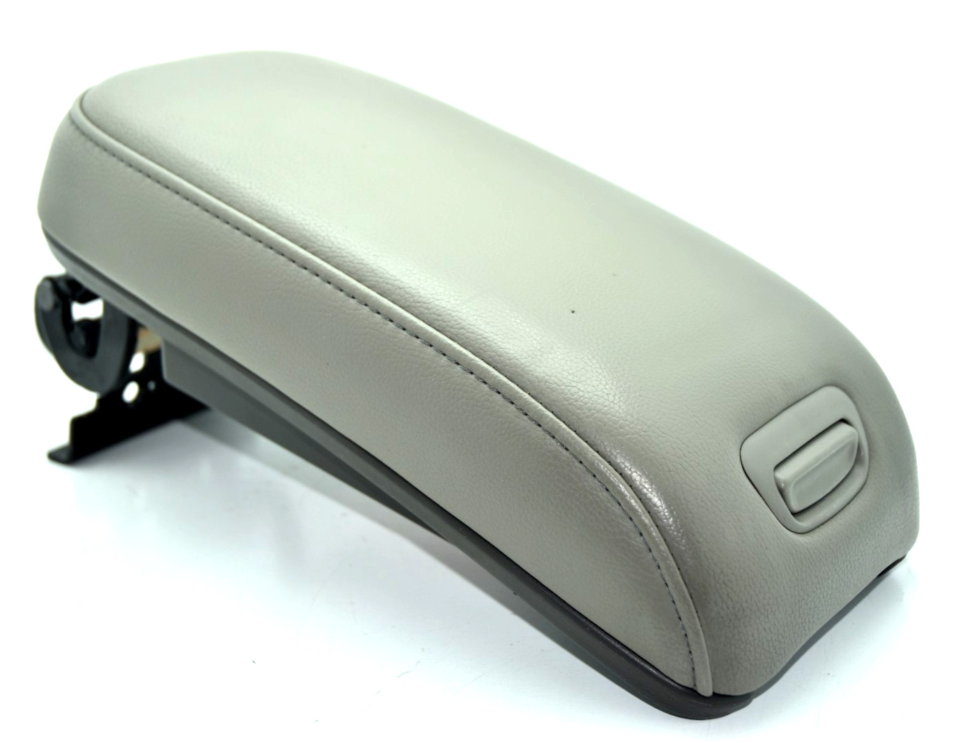 🚚 2000-2003 Nissan Maxima Center Console Leather Pop Up Armrest Lid OEM Gray