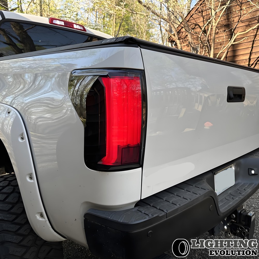 VLAND LED Tail Lights For 07-2013 Toyota Tundra Smoked Lens Sequential Indicator