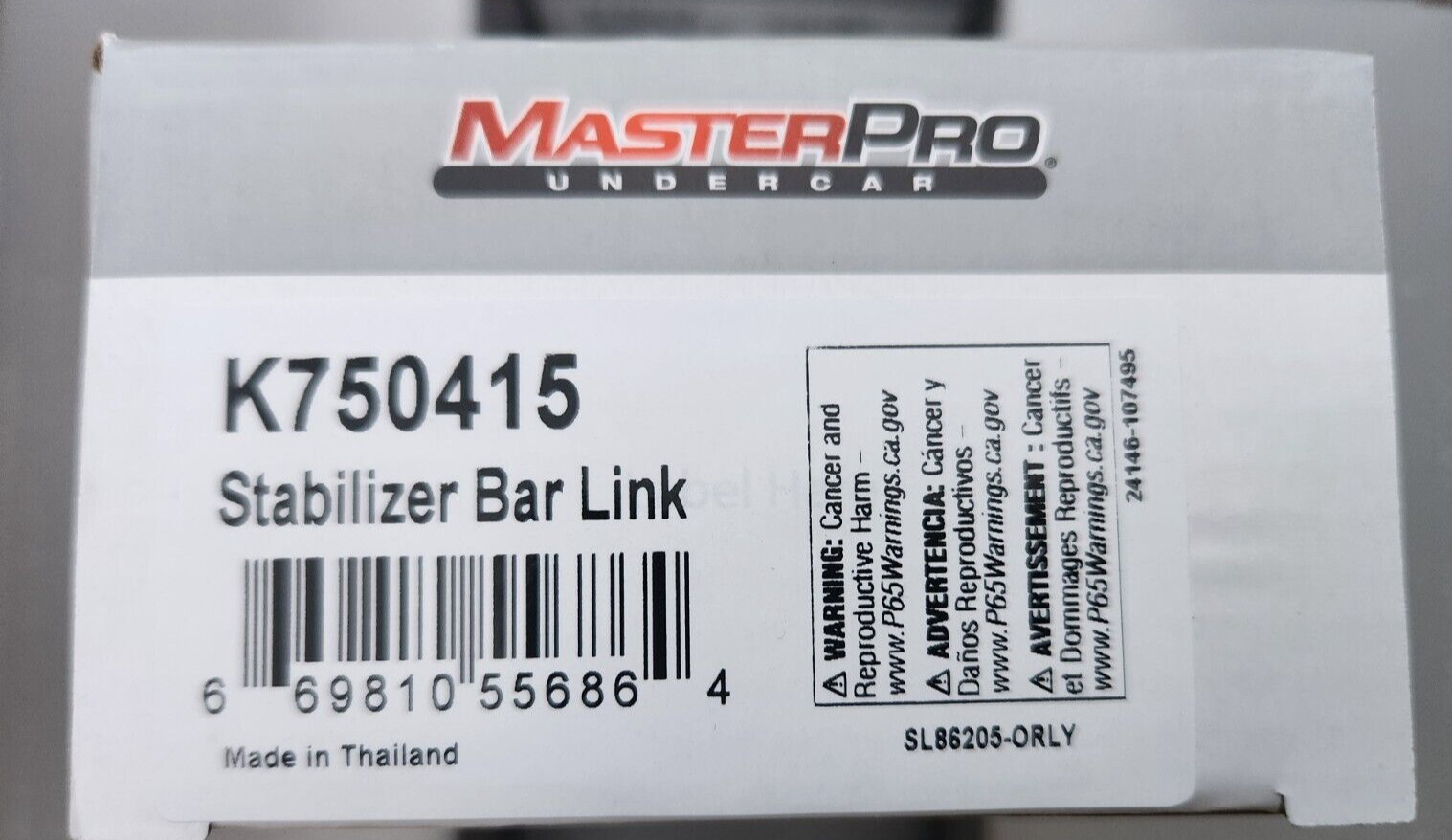MasterPro Chassis Sway Bar Link - K750415