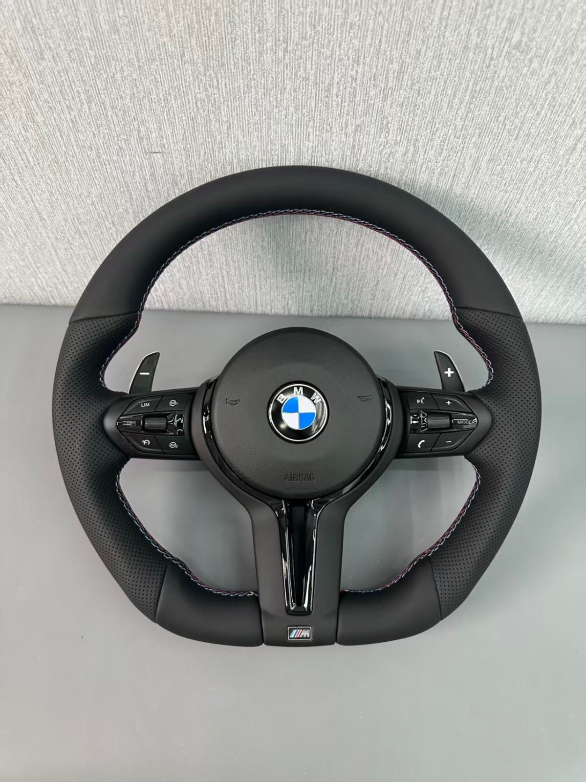 Leather Steering Wheel For BMW F30 F32 F20 F21 F15 F22 F25 F16 M2 M3