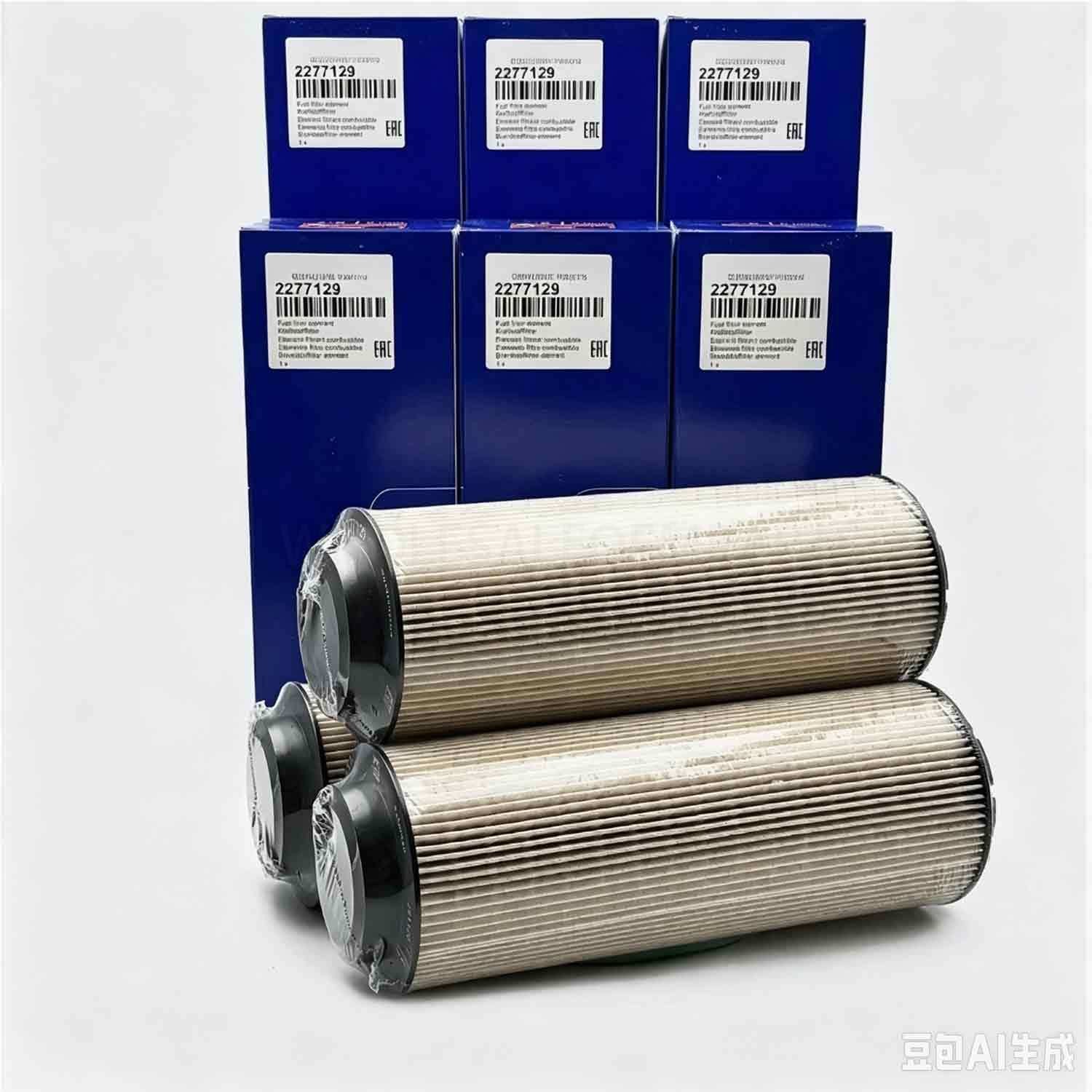 6X Paccar 2277129 2277129PE Fuel Filter 2133096 2133096PE Fits MX-13 MX13 NEW