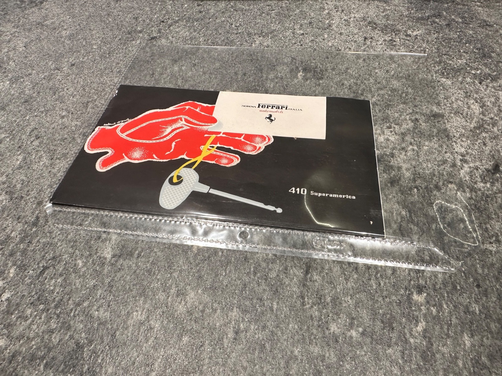 Ferrari 410 Superamerica Brochure Original Excellent French Ferrari 410 Superamerica Brochure Original Excellent French