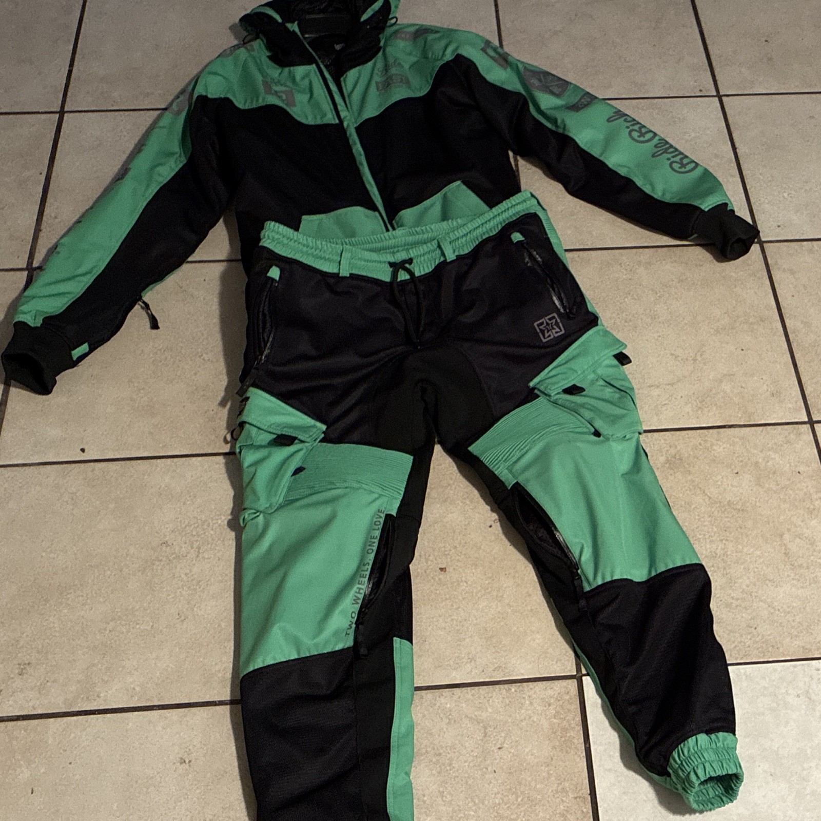 Ride Rich Armoured Mesh Motorcycle Jacket and Pants Size XXL