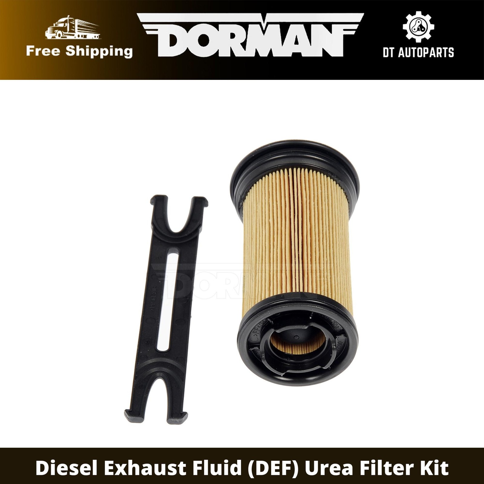 For 2012-17 Freightliner M2 106 Diesel Exh Fluid (DEF) Urea Filter Kit Dorman