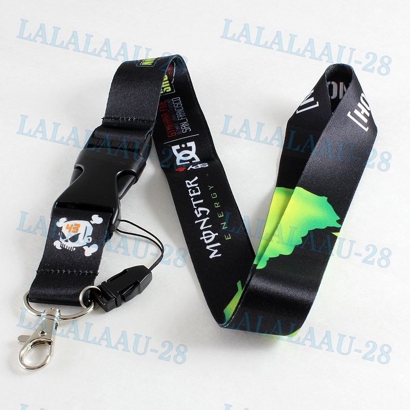 Energe Drink Neck Strap Quick Release Lanyard Keychain Badge ID Holder MONSTER