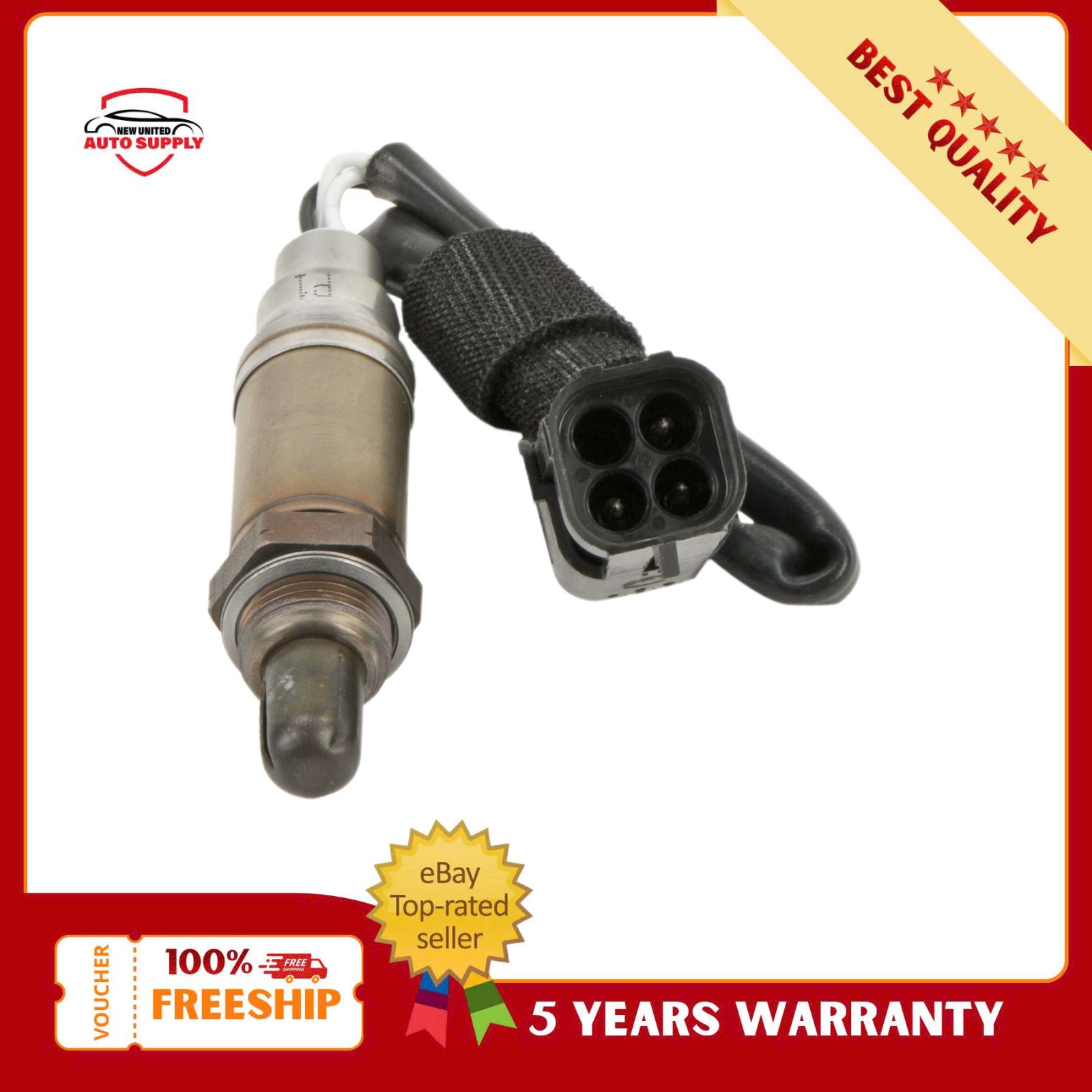 Bosch 15701 Front, Upstream Oxygen Sensor for Chevrolet GMC Geo Honda Isuzu