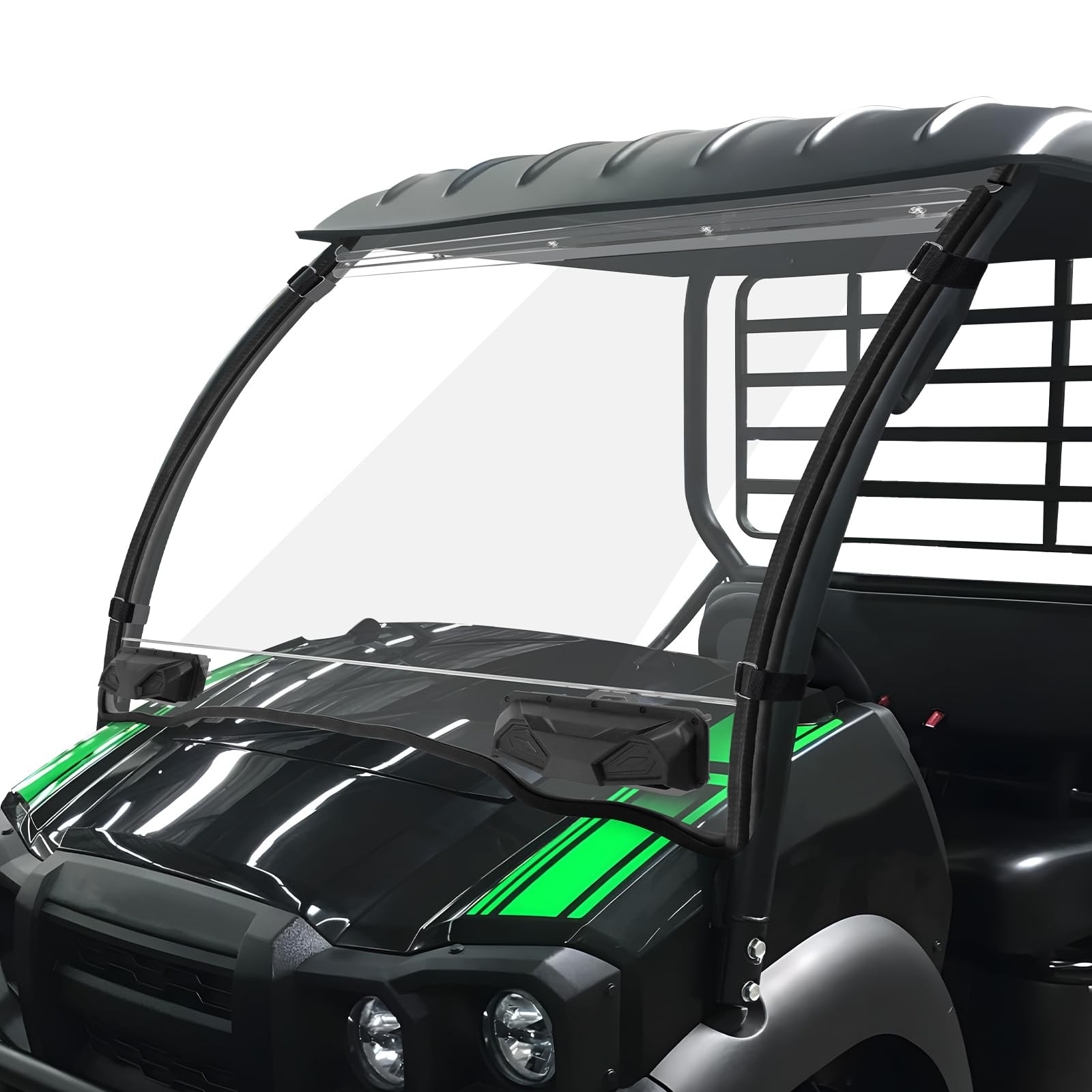 StarknightMT Vented Mule SX Windshield Scratch Proof PC Clear Front Window