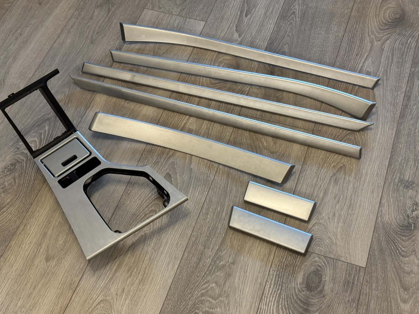 BMW 5 Series E39 M Sport Satin Silver Savoini Interior Trim Set 51168196986