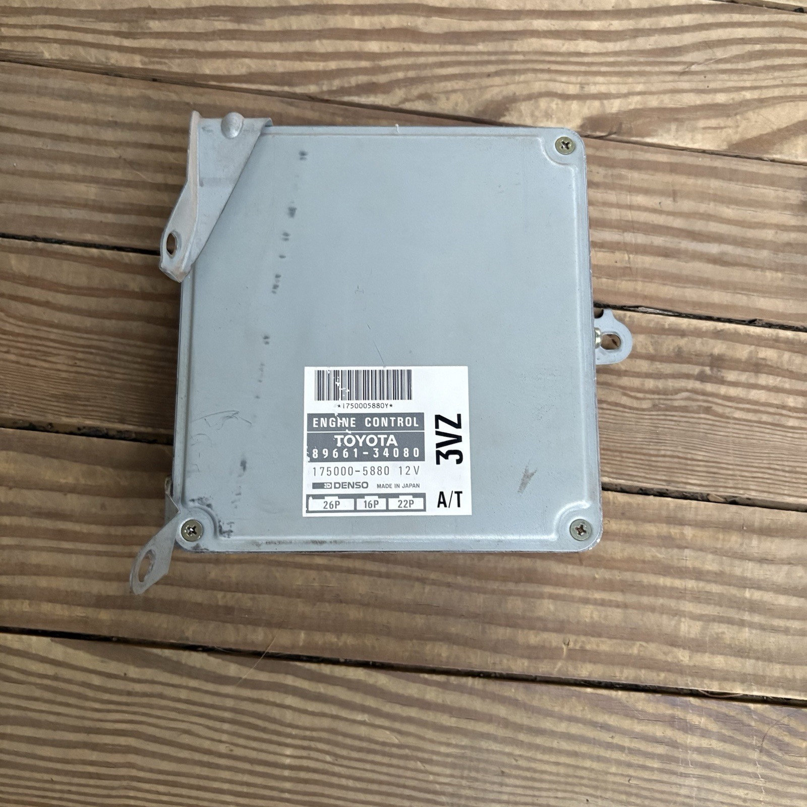 1993-1994 Toyota T100 ECM Engine Control Unit ECU Module OEM 89661-34080 3VZ