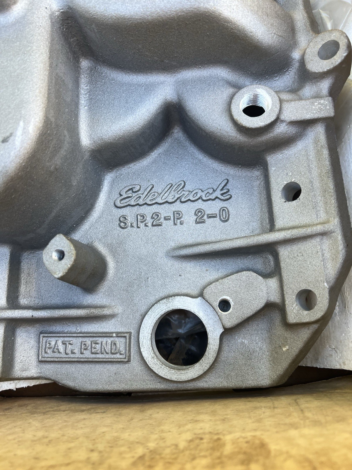 Edelbrock SP2-P Intake Manifold – Big Block Chevy – Rare Vintage NOS