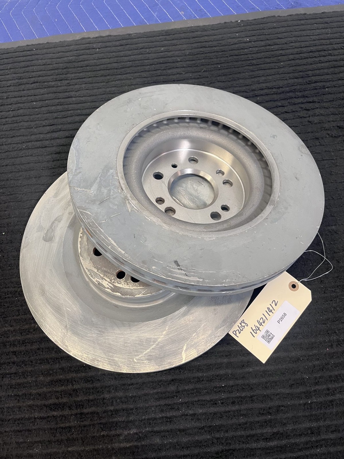 2006-2012 Mercedes GL350 GL450 ML350 ML550 Front Rotor Pair OEM A1644211412