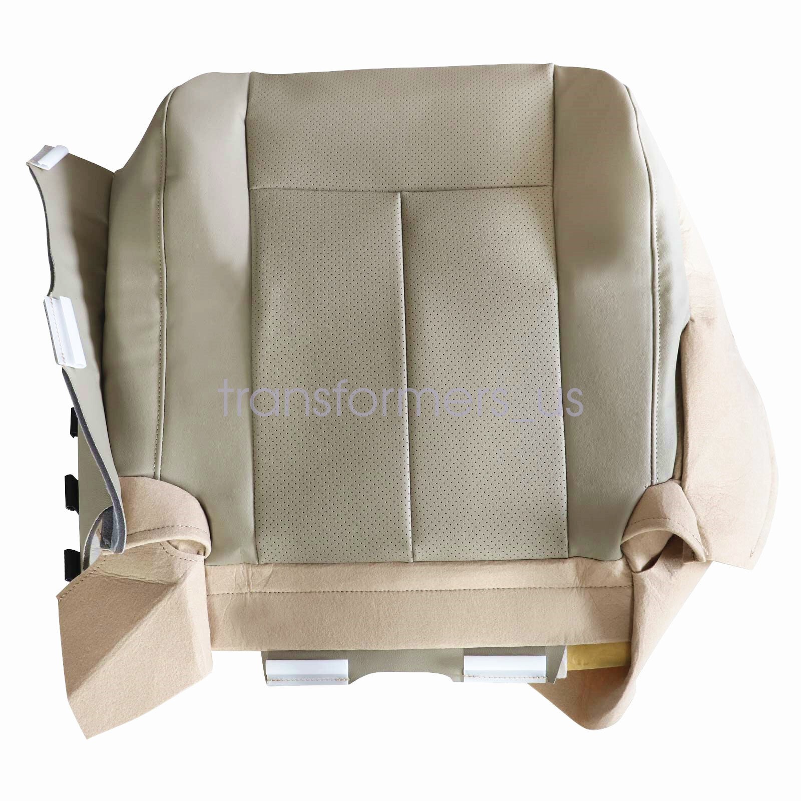 For 2007-2014 Ford Expedition Driver Passenger Bottom / Top Leather Seat Cover