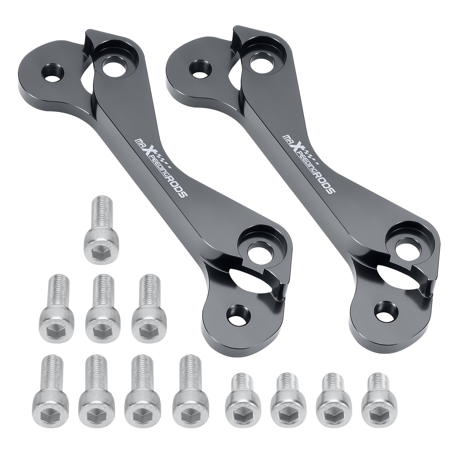 1 Pair Brake Caliper Adapters Kit For Subaru Impreza WRX FHI 2-Pot 2002-2005