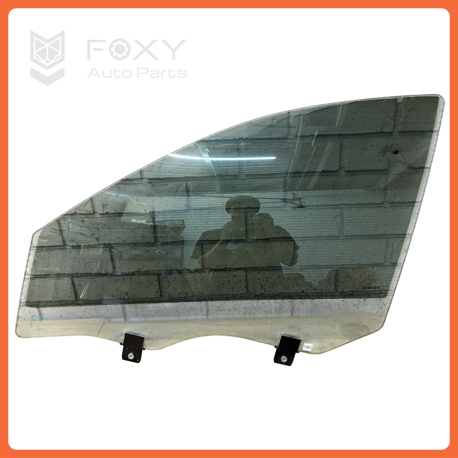 07-13 Mercedes W221 S400 S63 AMG Front Left Driver Side Door Window Glass OEM