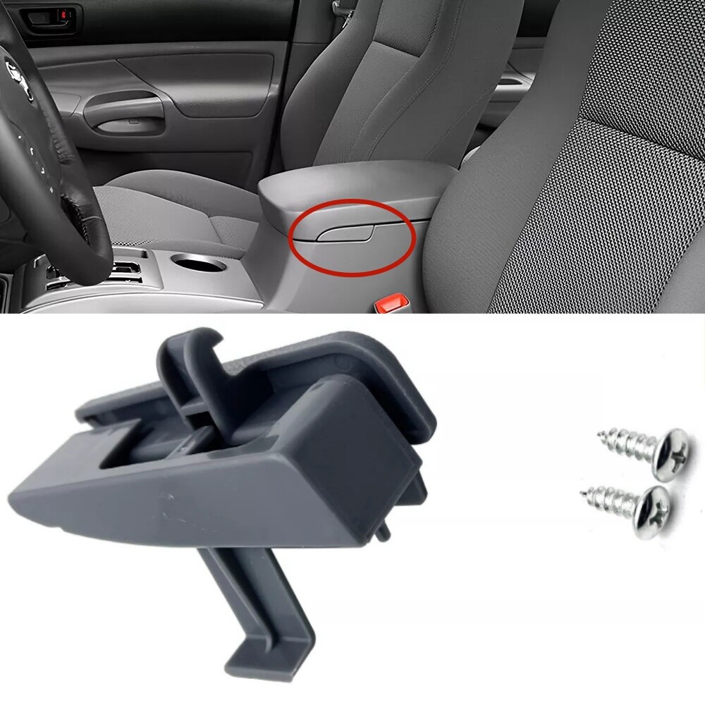For 05-12 Toyota Tacoma Armrest Release Handle Center Console Lid Latch Assembly