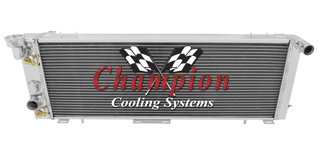 Jamn Champion 2 Row All Aluminum Radiator for 1991 - 2001 Jeep Cherokee #EC1193