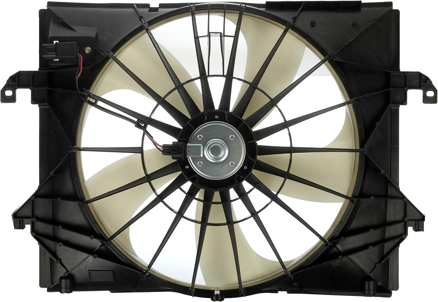 Dorman 621-410 Radiator Fan Assembly With Resistor For 09-13 Ram 1500 3.7L V6