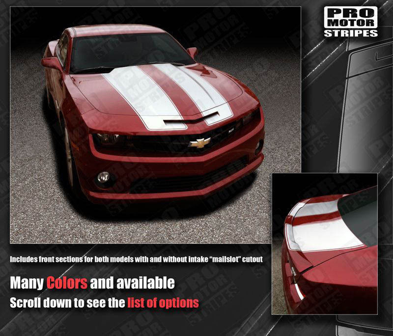 Chevrolet Camaro Racing Stripes Bumblebee Transformers Decals 2014 2015 Pro Moto