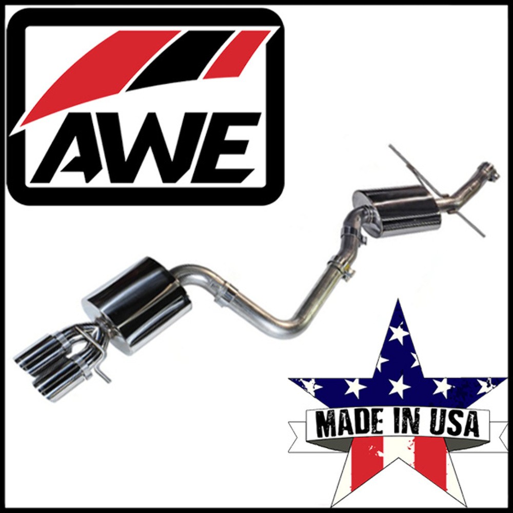 AWE Touring Edition Cat-Back Exhaust System fits 2010-2017 Audi A5 2.0L L4 AWD AWE Touring Edition Cat-Back Exhaust System fits 2010-2017 Audi A5 2.0L L4 AWD