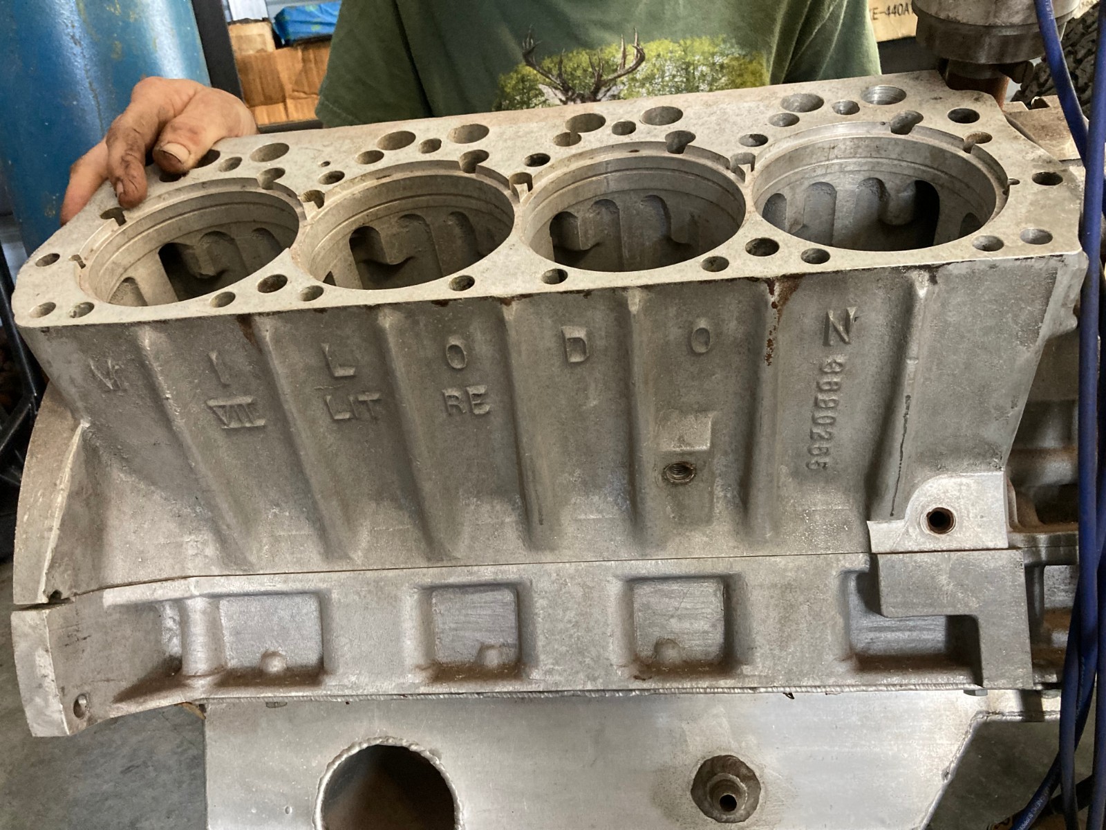HEMI ED PINK RACING ENGINES MILODON VII L ALUMINUM BLOCK
