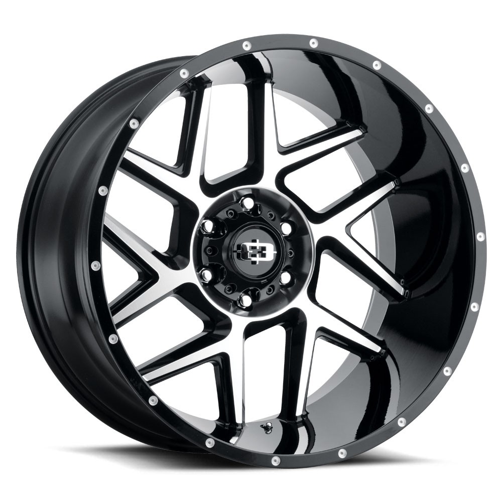 One 20x12 Vision 360 Sliver 6x5.5/6x139.7 -55 Black Machined Wheel Rim 106.2 One 20x12 Vision 360 Sliver 6x5.5/6x139.7 -55 Black Machined Wheel Rim 106.2