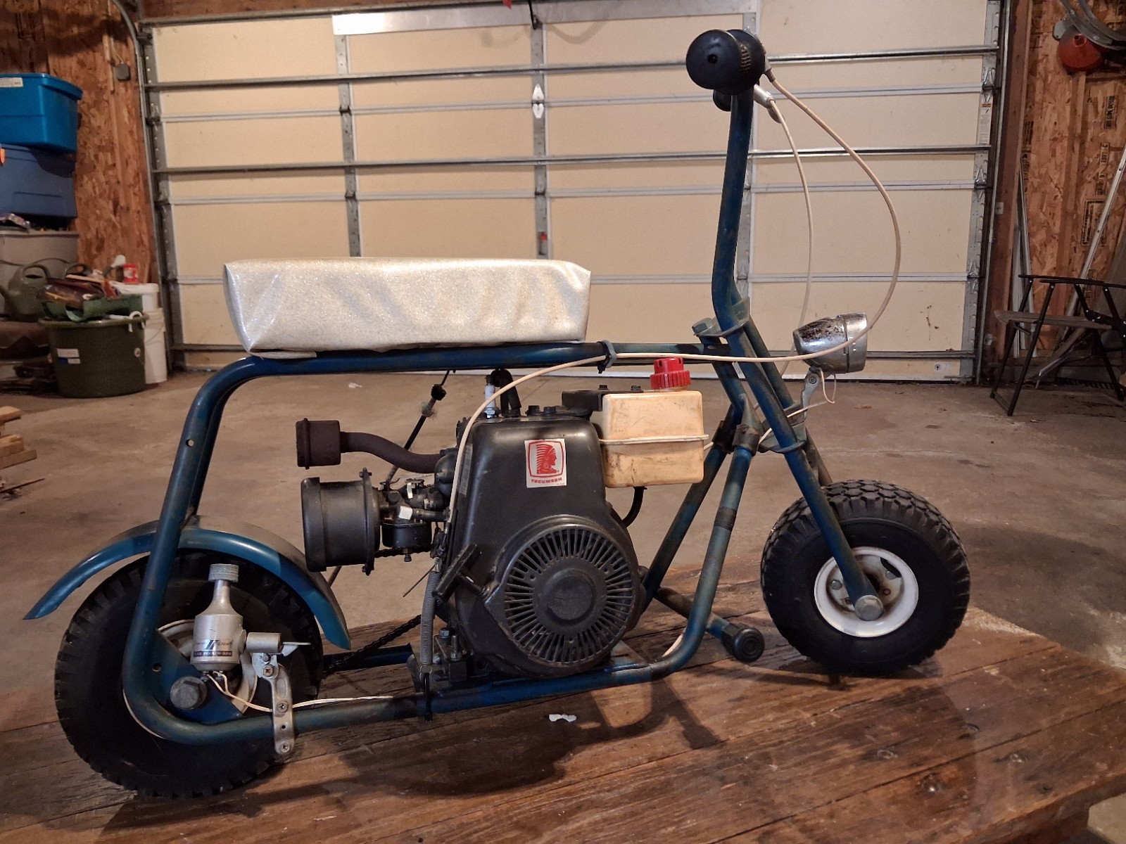 Vintage Mini Bike Ruttman TOAD LIL INDIAN Cat Mac mcculloch Tecumseh Go Kart