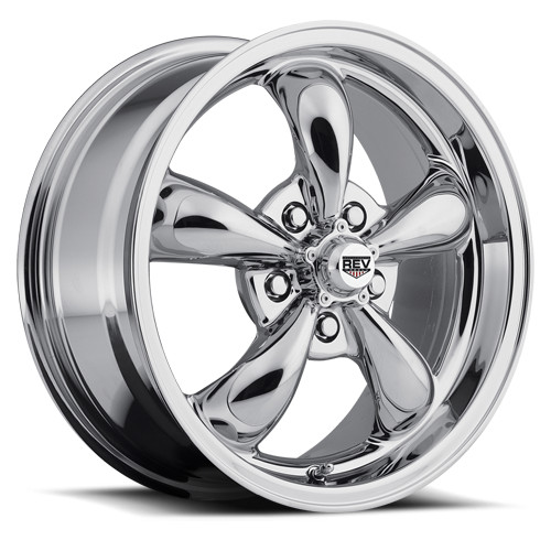 REV Wheels 100C-2807300 100 Series- 20x8 - 4.5 bs - 5x5/5x127 -Chrome