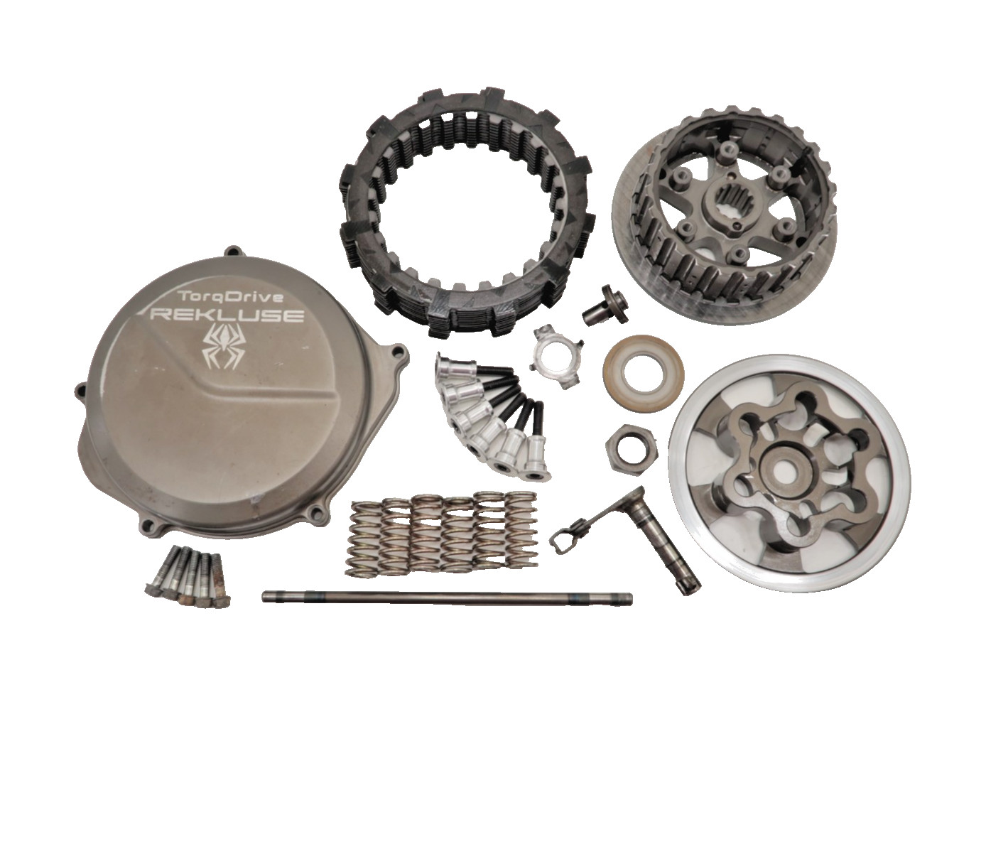 13-16 CRF450R Rekluse TorqDrive Manual Clutch Kit Cover Hub Plates Springs