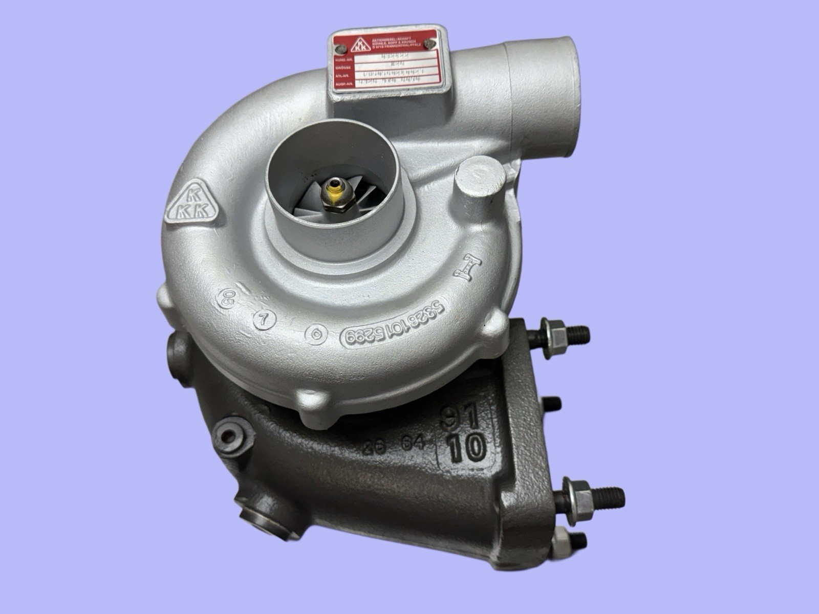 Genuine OEM 3K BorgWarner K26 Turbocharger 53269886090 VM SHIP HR492HT/9 HR492HT